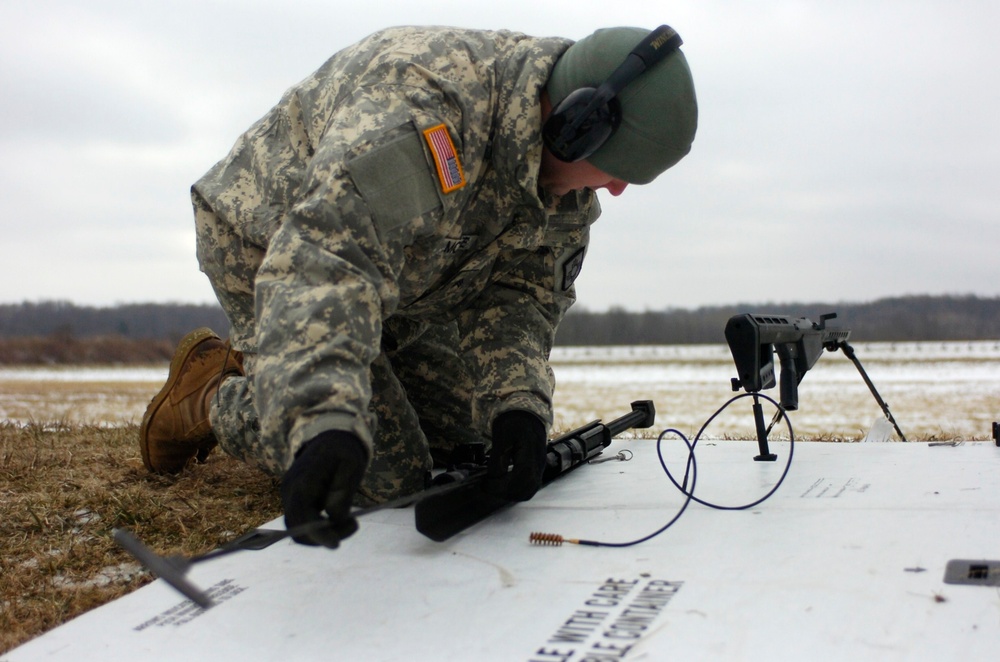 EOD Soldiers train at Camp Atterbury