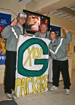 Iowa National Guard Soldiers cheer Packers to victory from Afghanistan