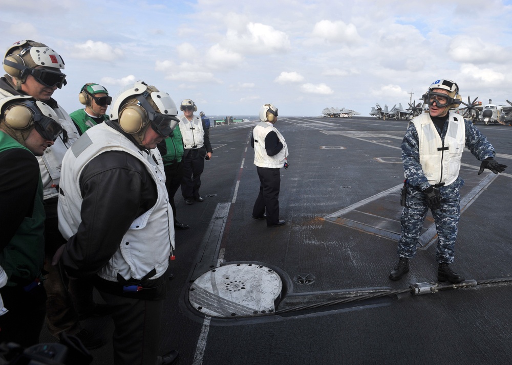 USS Enterprise action