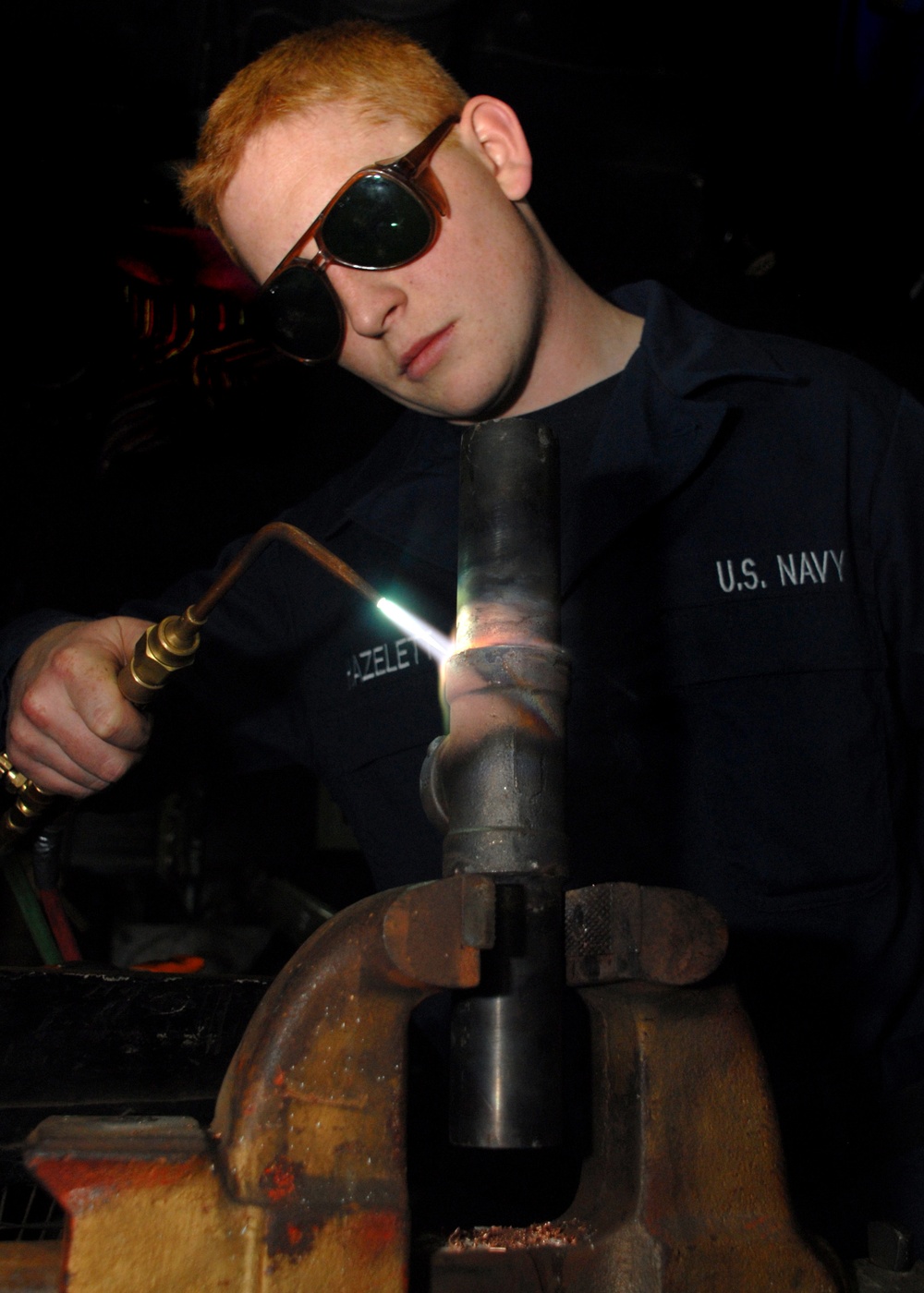 USS Ronald Reagan Action