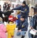 Misawa Navy Snow Team Meet with Festivalgoers