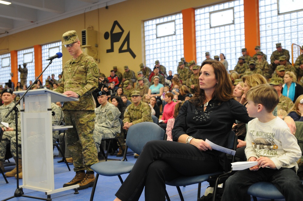 Bayonet Brigade marks beginning of deployment