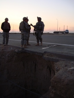 Route clearance operations in Operation New Dawn maintain OIF tempo