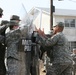 Military Police rehearse riot control procedures