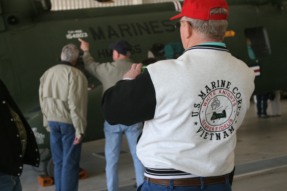 Vets, Wounded Warriors join HMM-165 reunion