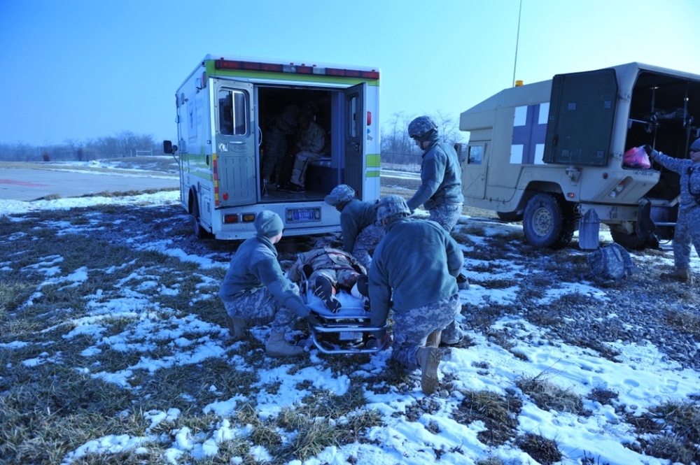 2-337 Training Support Battalion facilitates mass casualty exercise