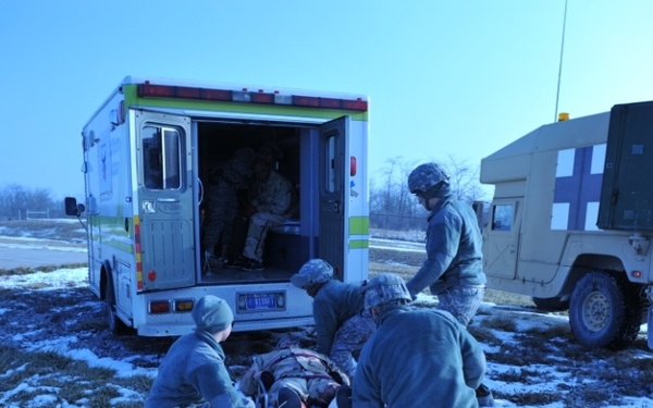 2-337 Training Support Battalion facilitates mass casualty exercise