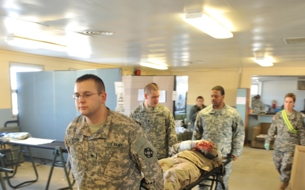 Training Support Battalion facilitates mass casualty exercise