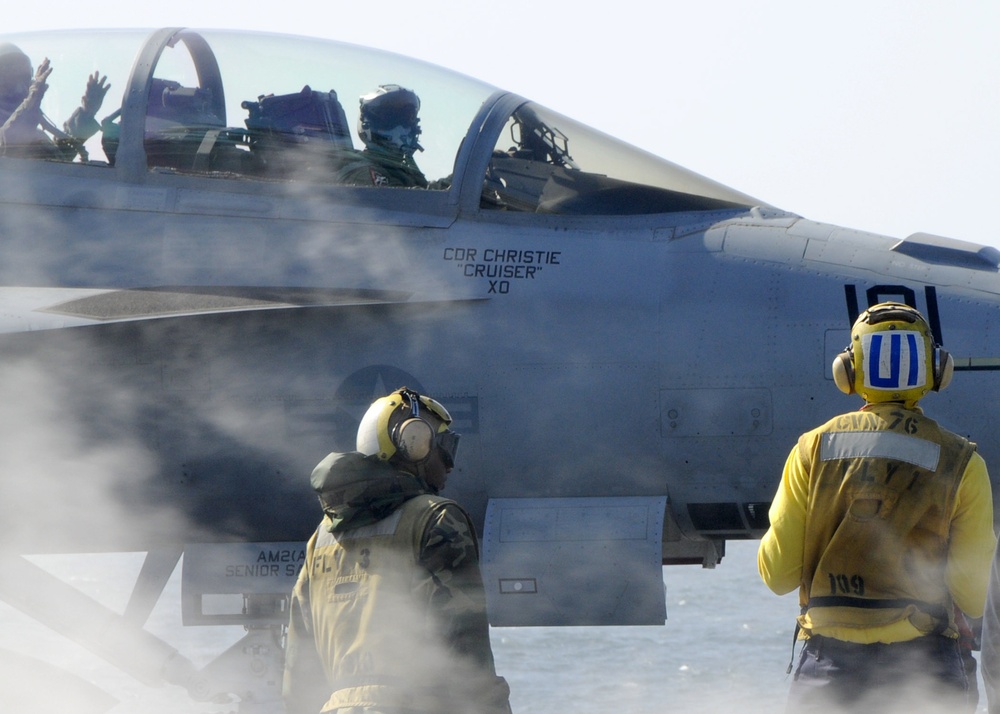 Joint Task Force Exercise aboard USS Ronald Reagan