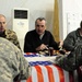 US. Ambassador to Germany speaks with US Army 4th CAB Soldiers during lunch