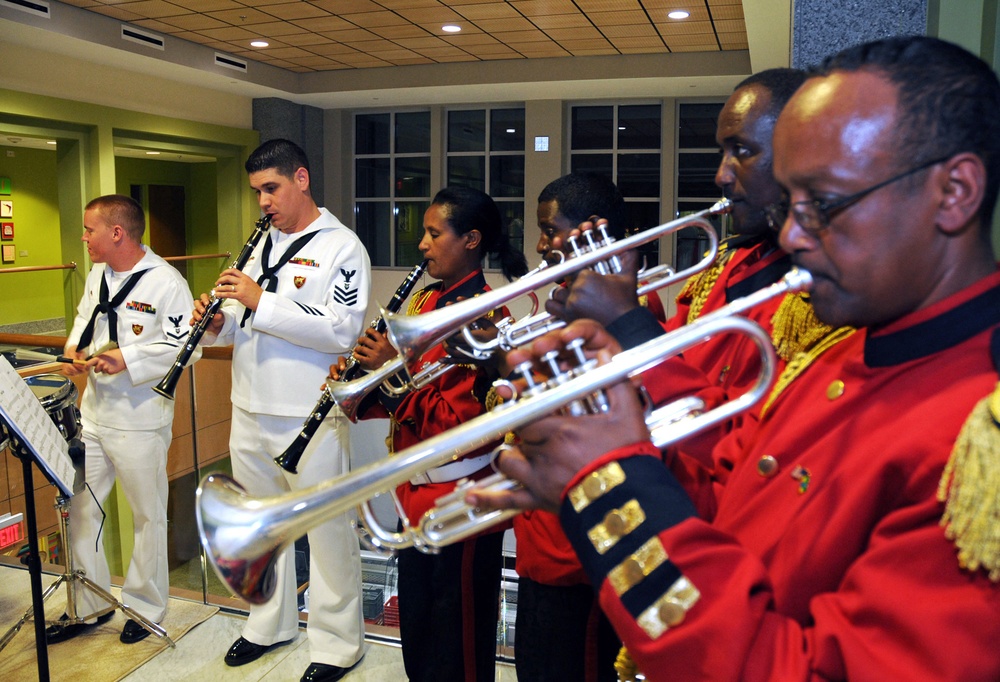 CNE Jazz Combo fuses with Ethiopian Land Forces Band