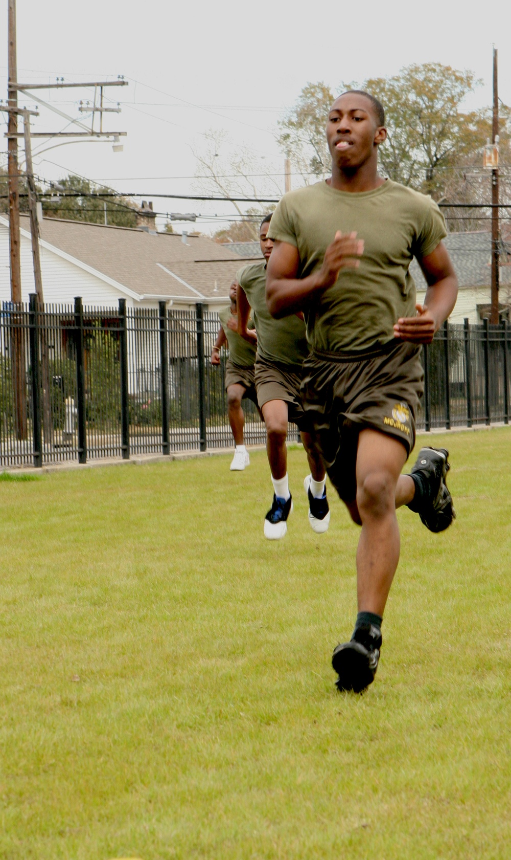 Marines judge JROTC competition