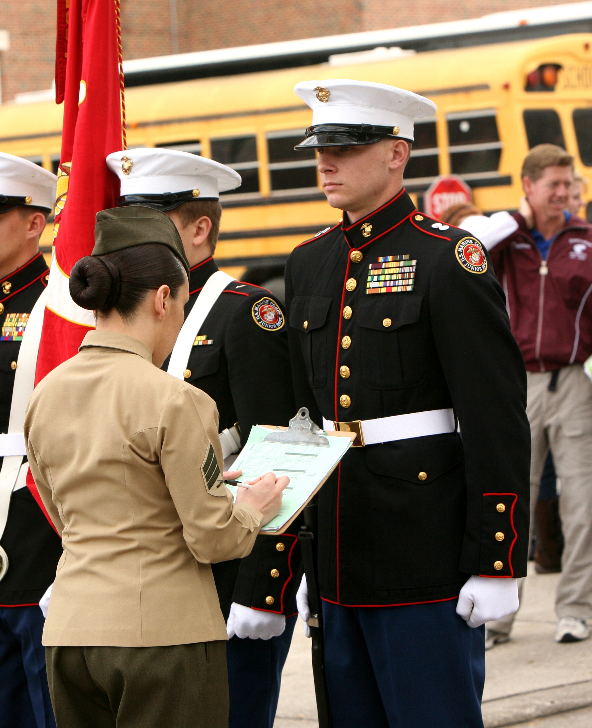 DVIDS - Images - Marines judge JROTC competition [Image 4 of 5]