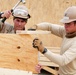 Sailors from U.S. Navy Mobile Construction Battalion 40 build new facilities at FOB Ghowrmach