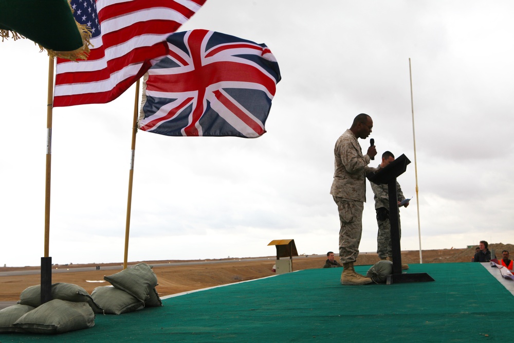 Camp Bastion runway officially becomes operational