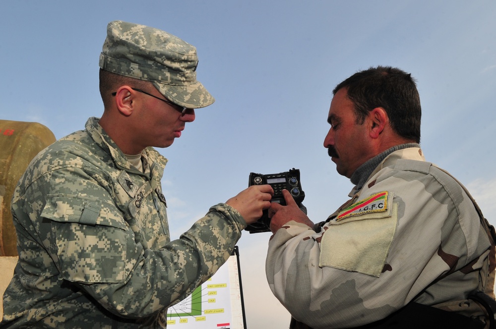 3rd Iraqi Army Division Train a the Guzlani Warrior Training Center