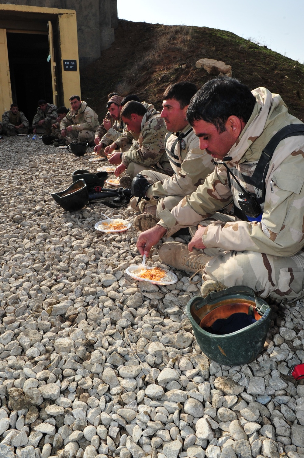 3rd Iraqi Army Division Train a the Guzlani Warrior Training Center