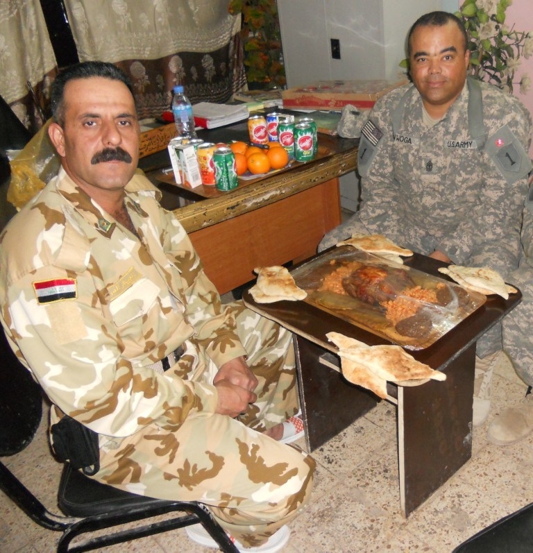 6th Iraqi Army Division partners with 'Dragon' Battalion senior enlisted adviser