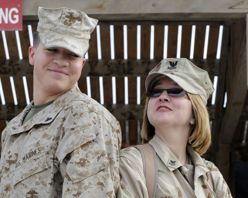 Face of Defense: Mother, Son Serve Together