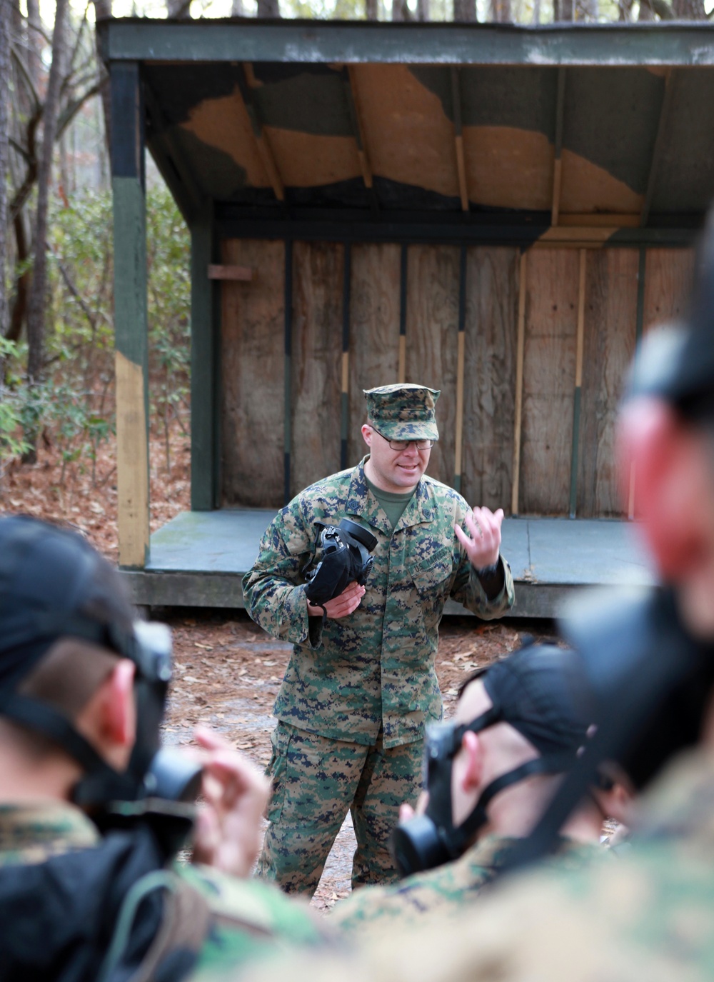 24th MEU Marines’ walk in the woods gets gaseous