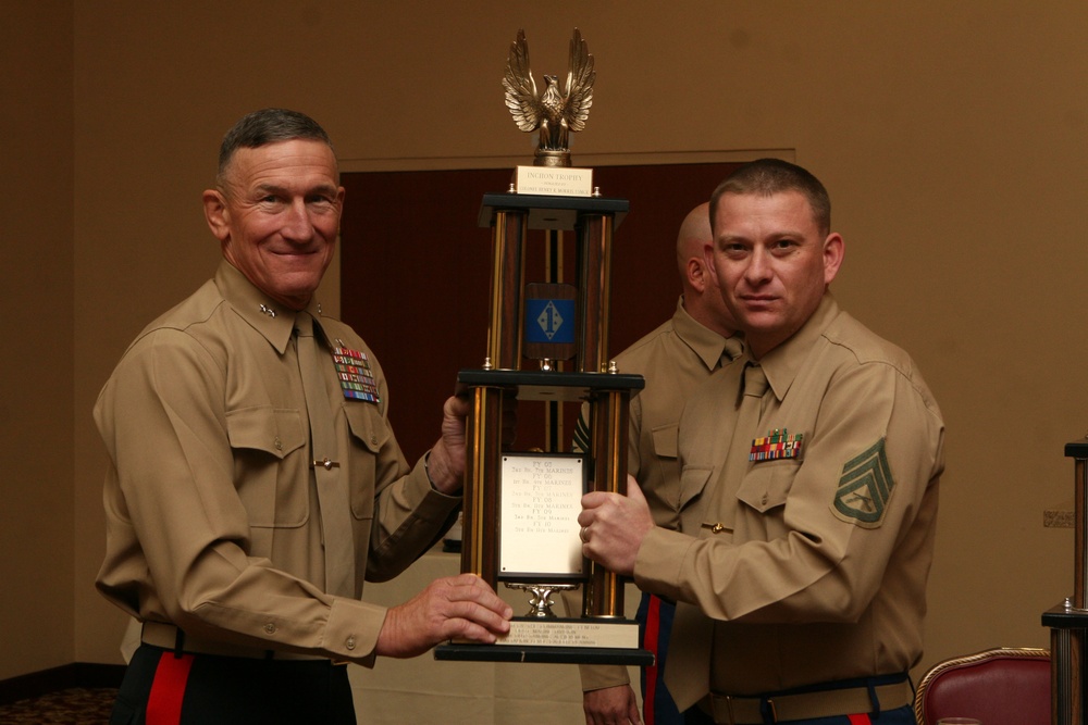 1st Marine Division Career Planner of the Year Honored