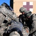 New Mexico National Guard medics practice treating soldiers during training exercise