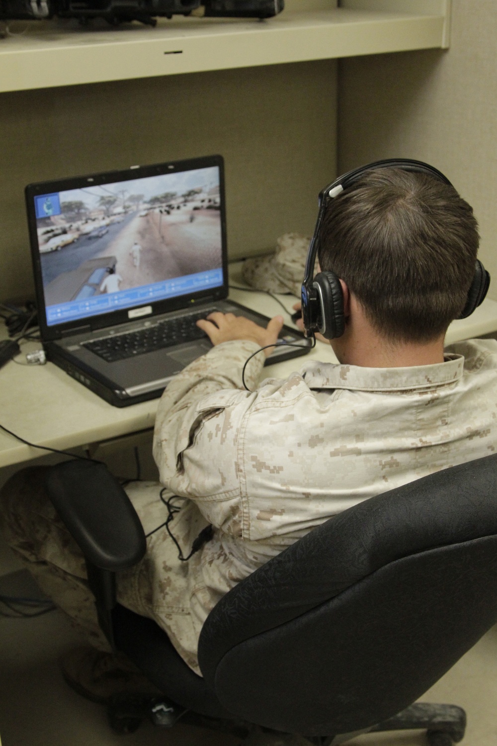 Simulation keeps Combat Center Marines in fight