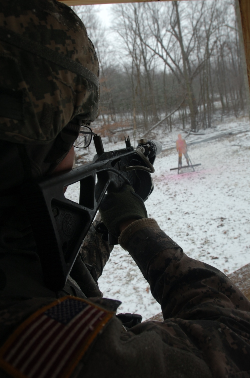 C Company 1-200th Infantry train for deployment