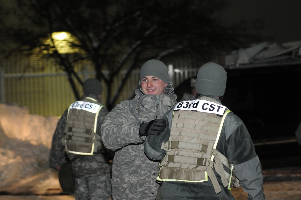 83rd Civil Support Team Participates in External Evaluation