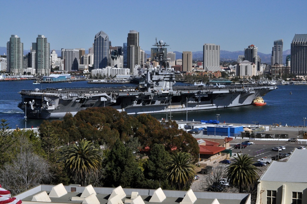 USS John C. Stennis Arrives in San Diego for the Centennial of Naval Aviation