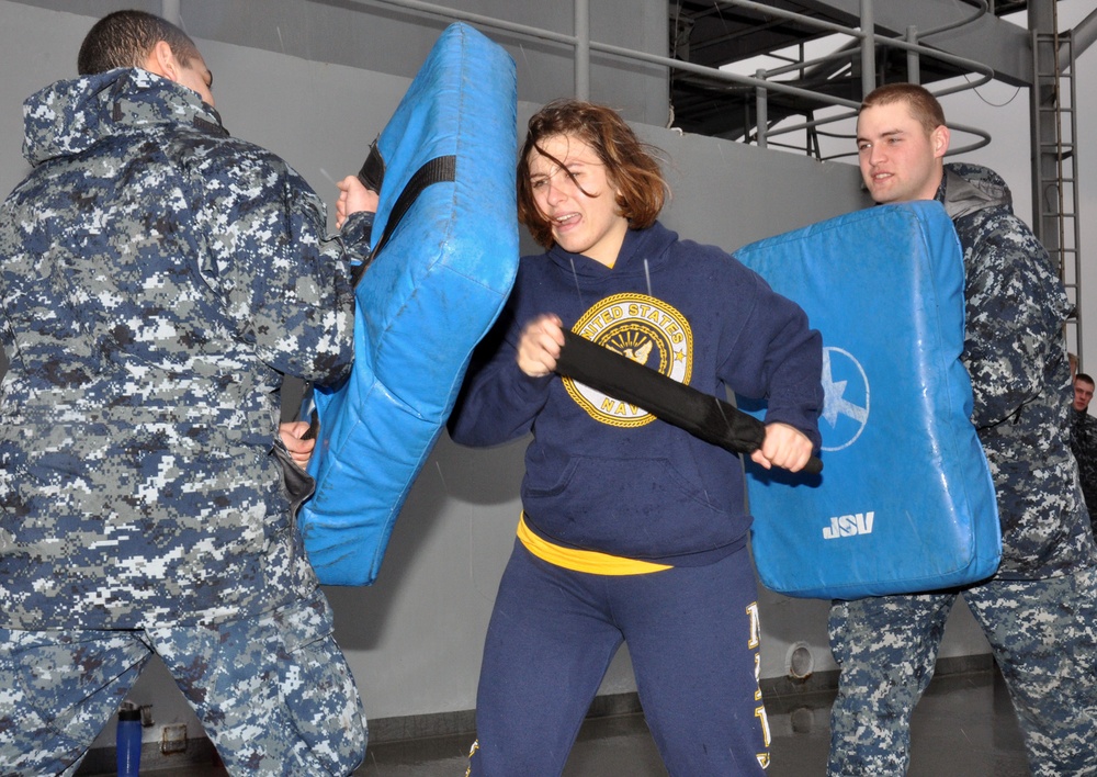 Security Reaction Force Basic Course Aboard the USS Mount Whitney