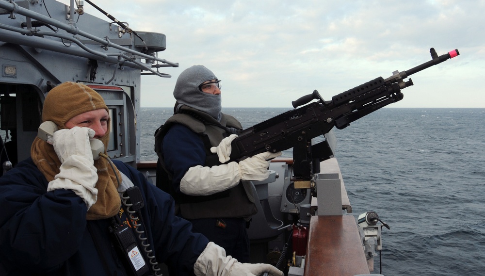 Simulation Straits Transit Exercises Aboard the USS Monterey