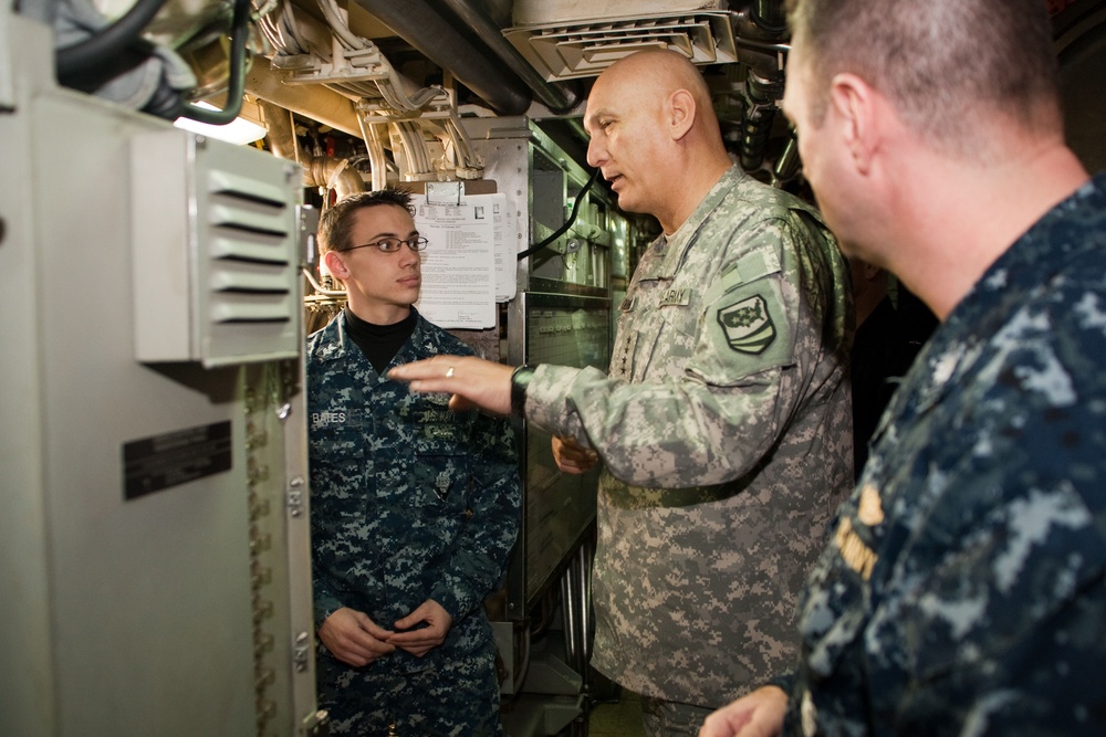 Tour of the USS Rhode Island