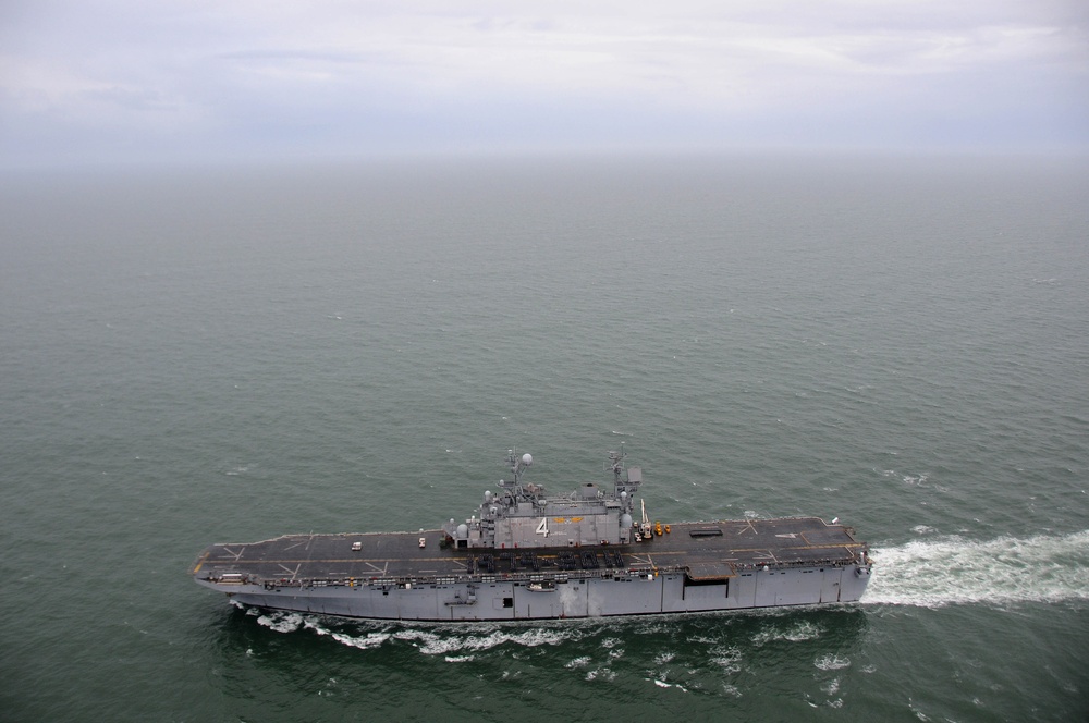 USS Nassau Prepares For Decommissioning