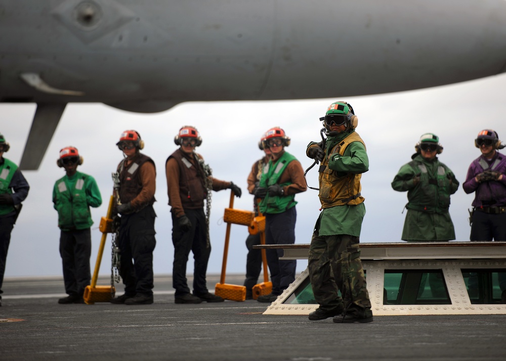USS George H.W. Bush Action