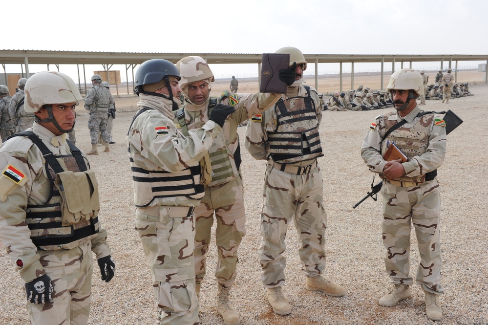 &quot;Black Jack&quot; Squadron Train Iraqi Soldiers