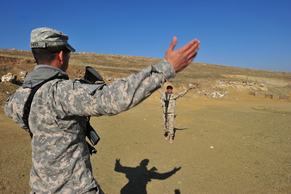 Iraqi Army Training at COS Marez