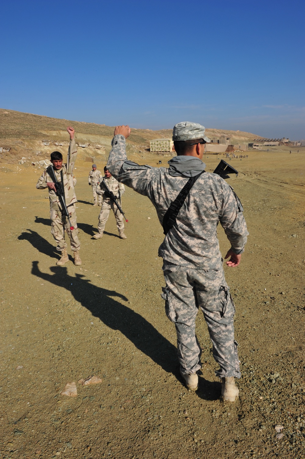 Iraqi Army Training at COS Marez