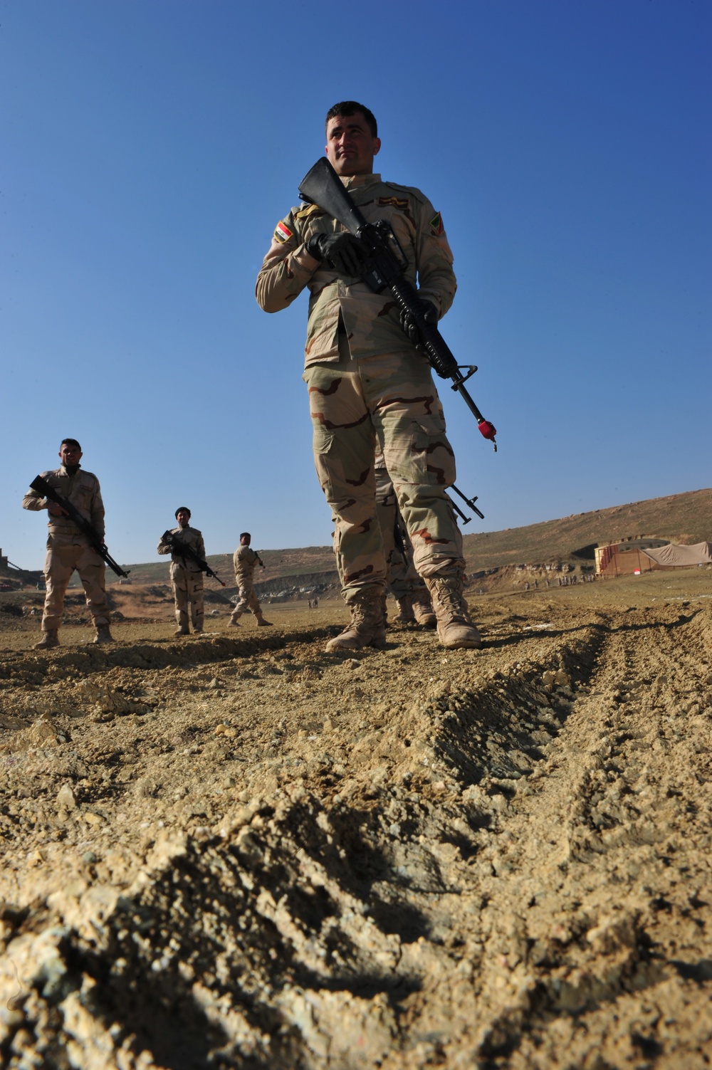 Iraqi Army Training at COS Marez