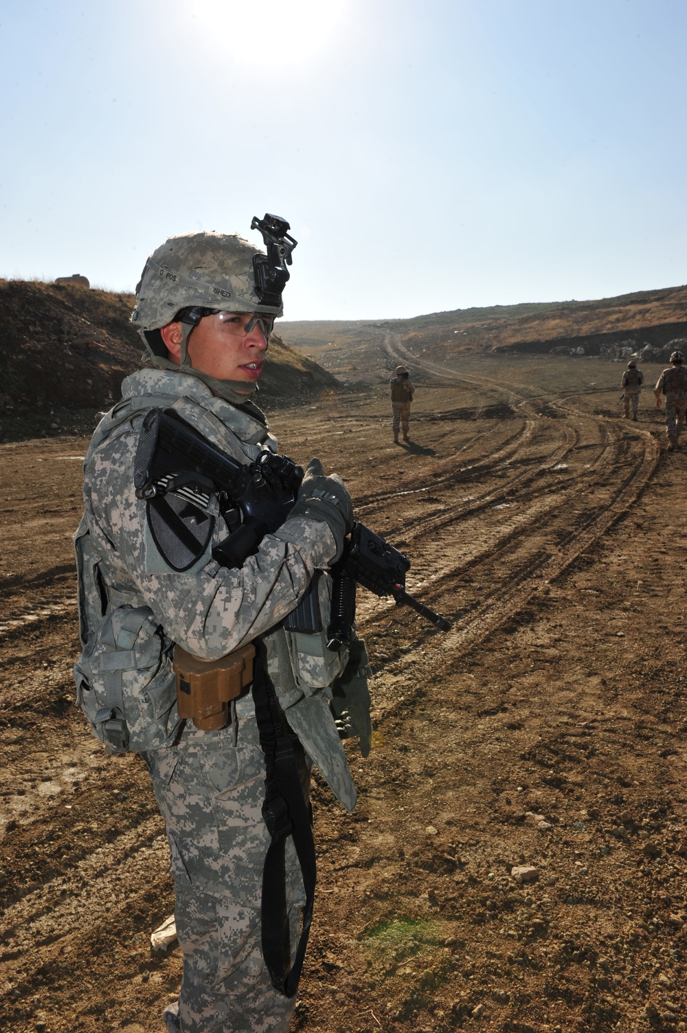 Iraqi Army Training at COS Marez