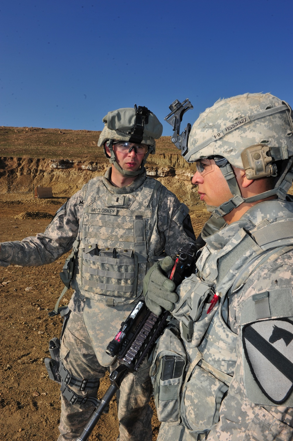 Iraqi Army Training at COS Marez