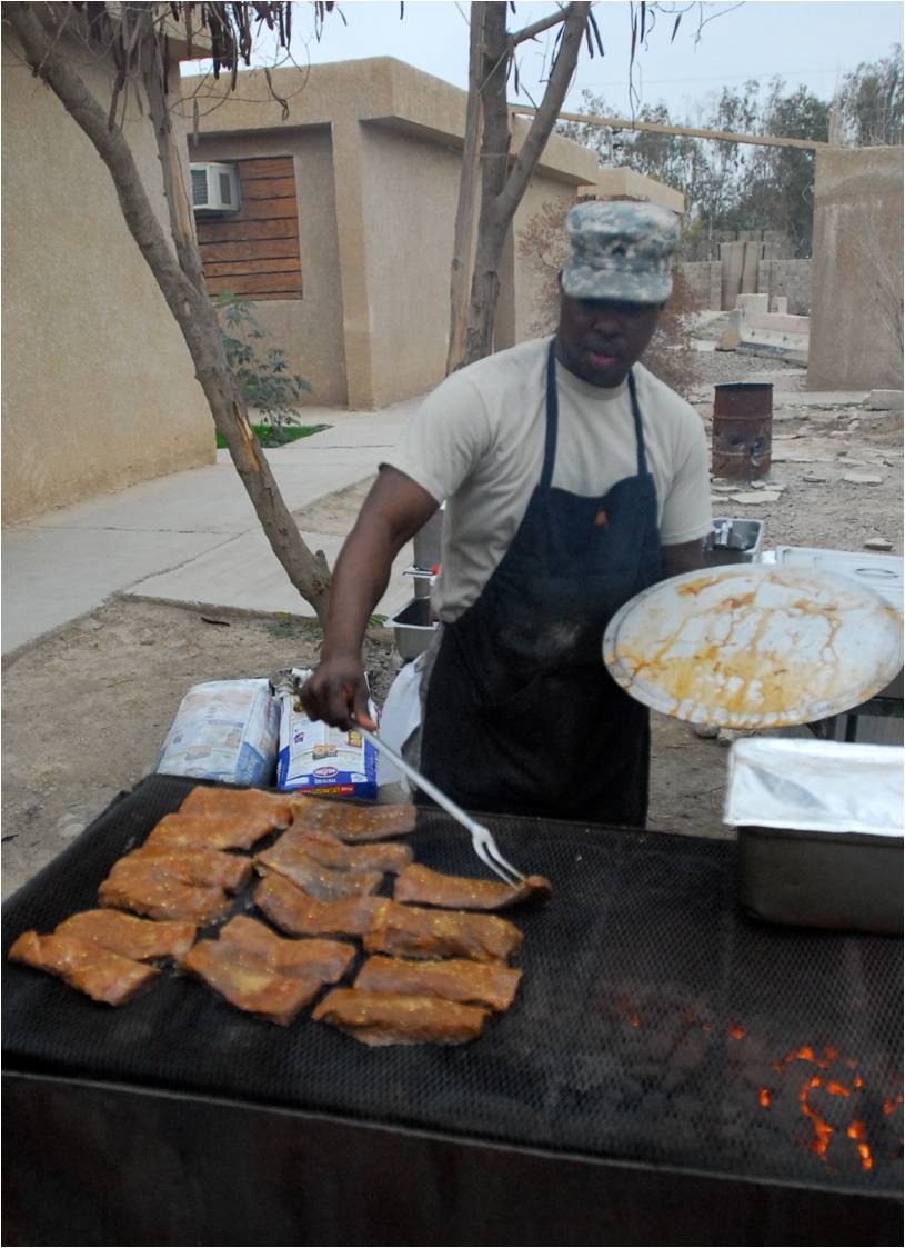 USD-C Vanguard Brigade cook raises morale at Camp Fallujah
