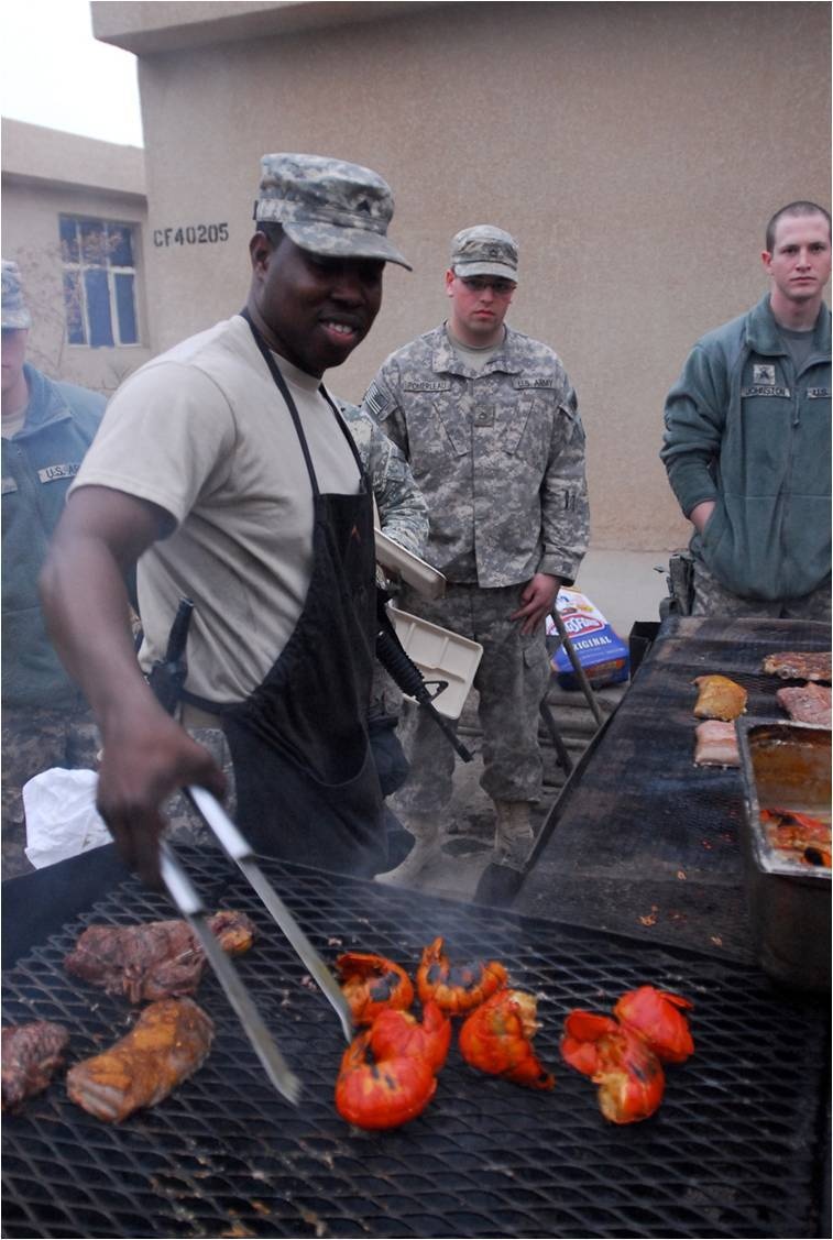 USD-C Vanguard Brigade cook raises morale at Camp Fallujah