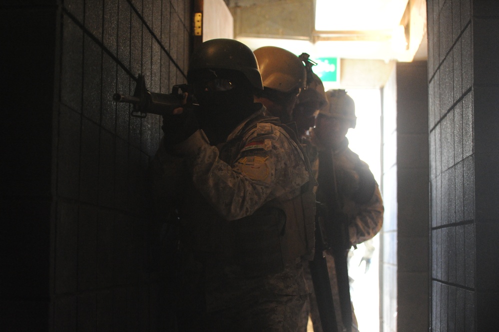 Iraqi Special Forces Live and Dry Fire Training