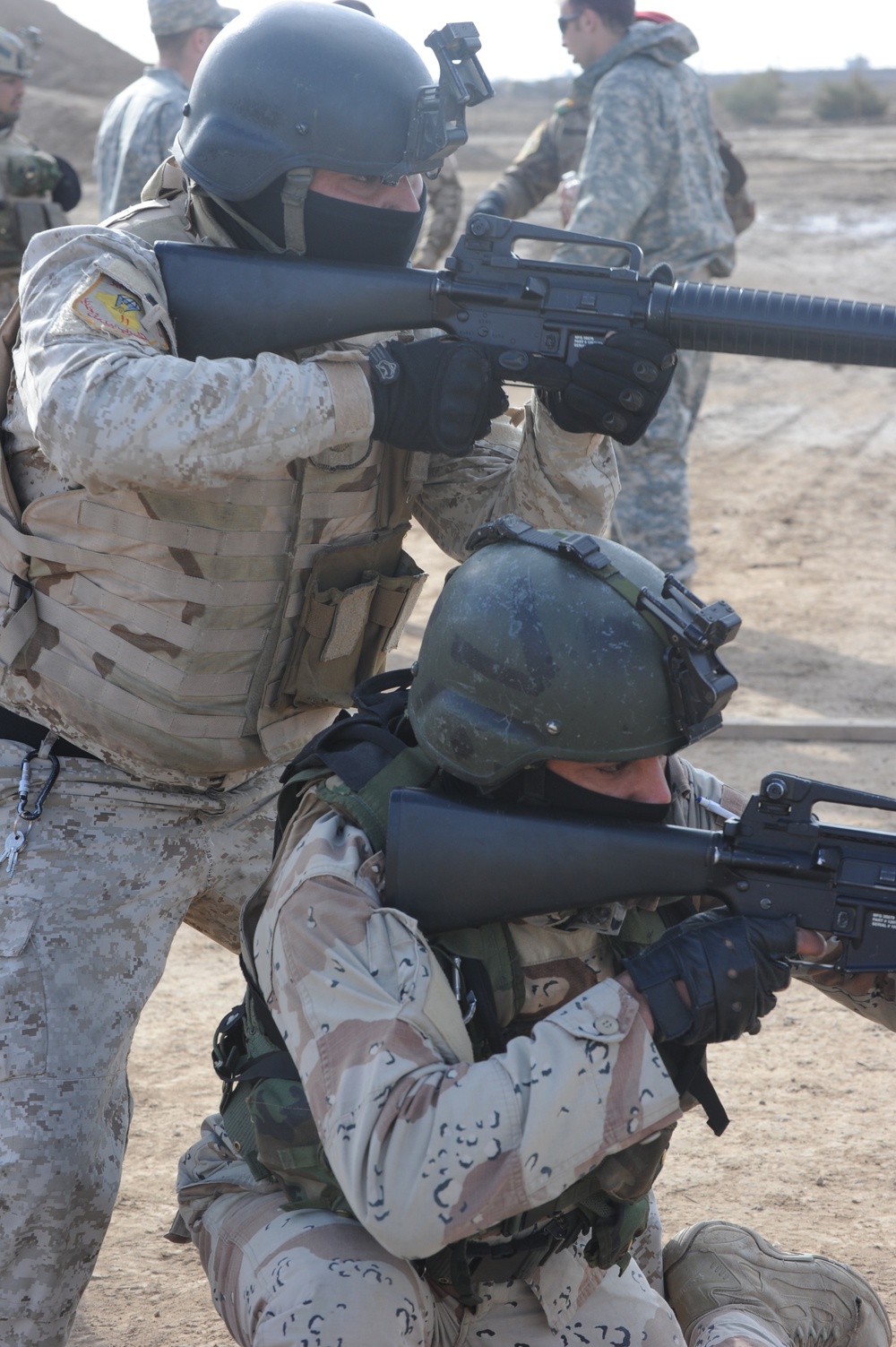 Iraqi Special Forces Live and Dry Fire Training