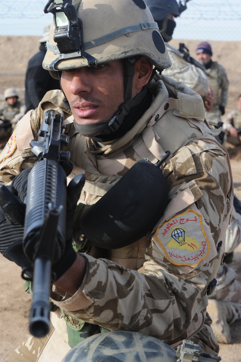 Iraqi Special Forces Live and Dry Fire Training