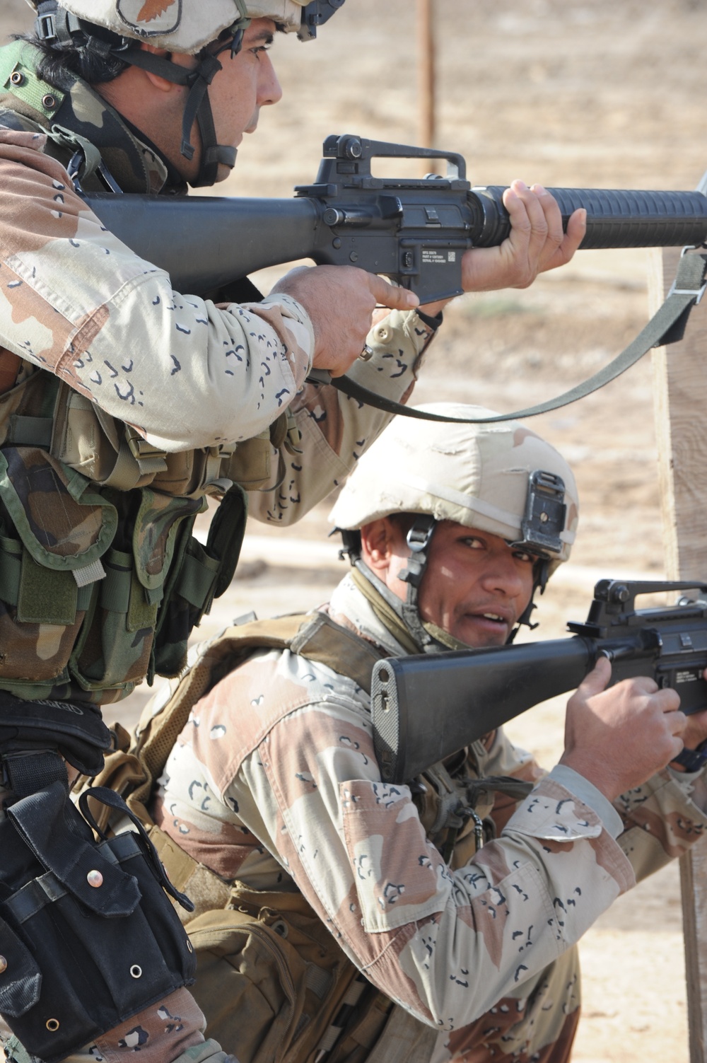 Iraqi Special Forces Live and Dry Fire Training