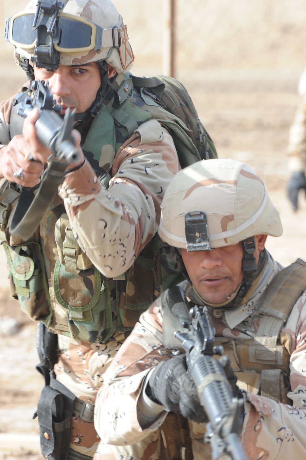 Iraqi Special Forces Live and Dry Fire Training