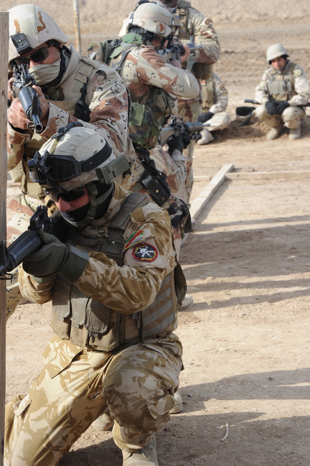 Iraqi Special Forces Live and Dry Fire Training