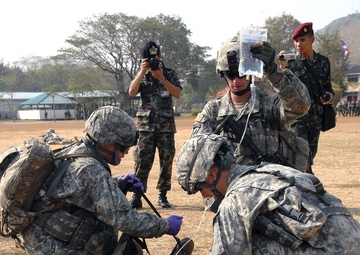 Alaska paratroopers kick off Cobra Gold 2011 in Thailand